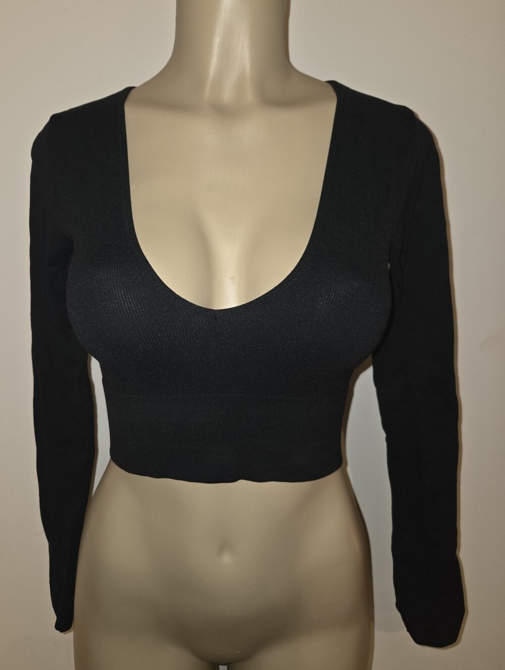 Black Crop Top